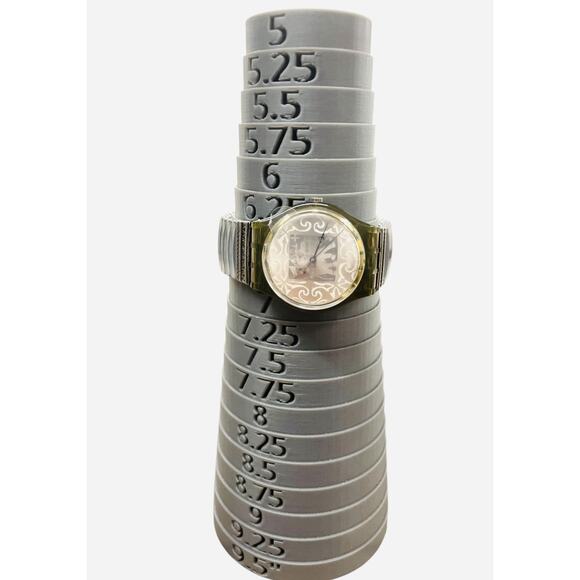 Swatch Watch TANDOORI GM145 1998 Collectible Swiss Quartz Flexible Bracelet NOS - Picture 5 of 6